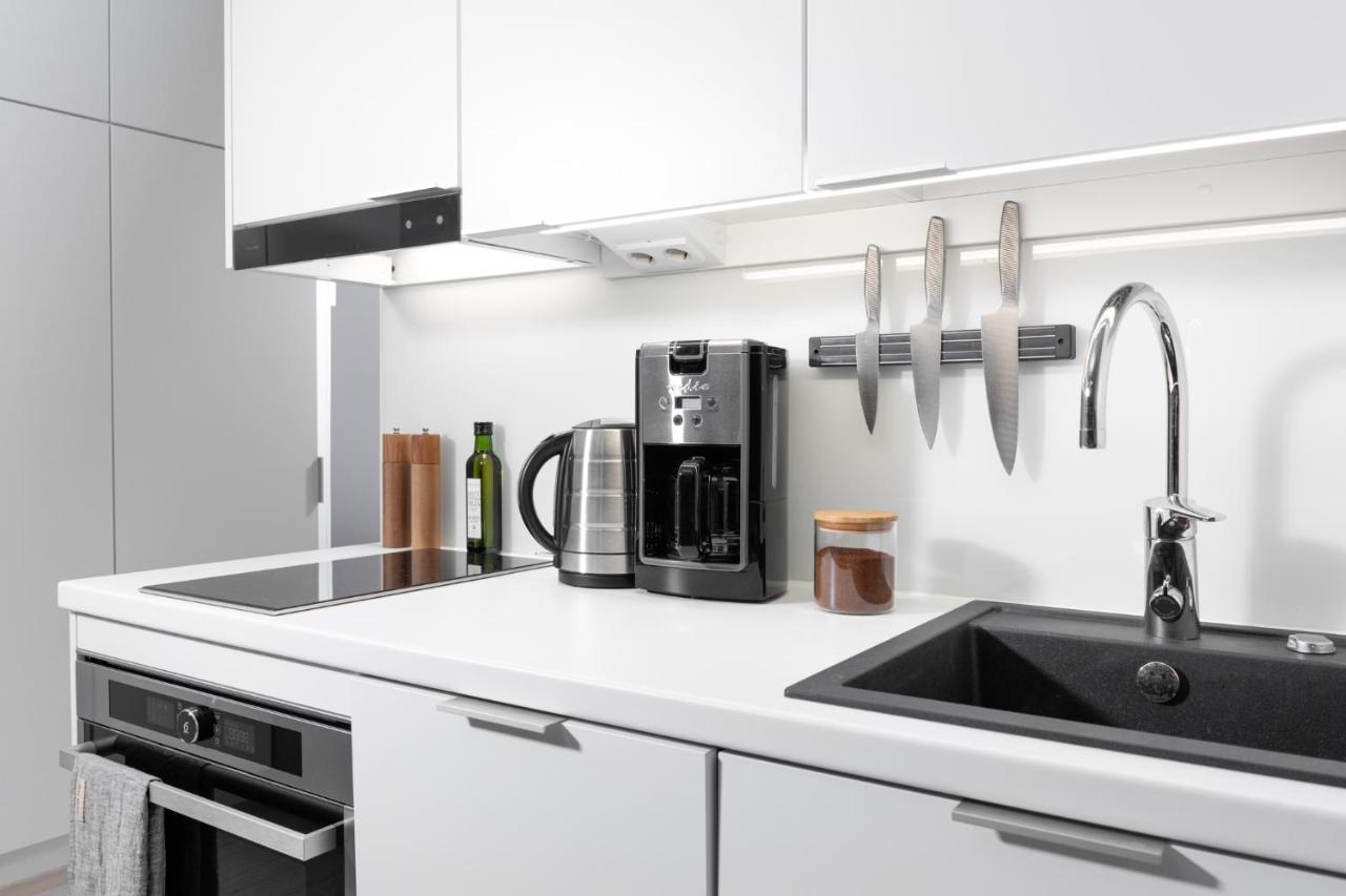 Uleabo Modern 37M2 Studio Оулу Экстерьер фото